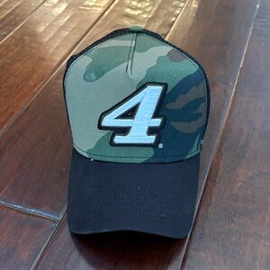 Camouflage Kids Cap with Number 4
